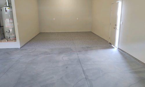 Polyurea floor application in Boise